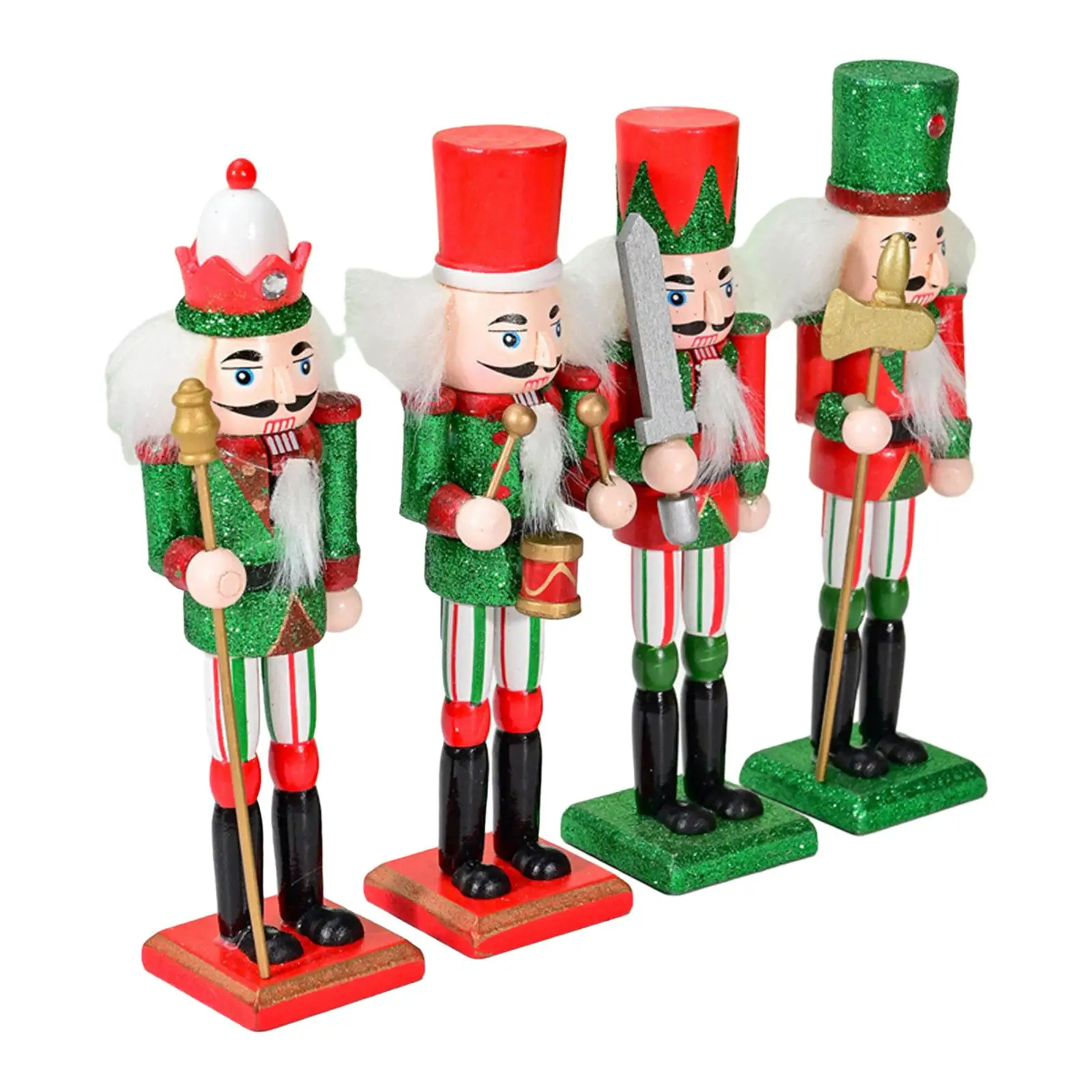 4 шт. 7-дюймовый Рождественский солдат, украшение для обогрева дома
4 шт. 7-дюймовый Рождественский солдат, украшение для обогрева дома