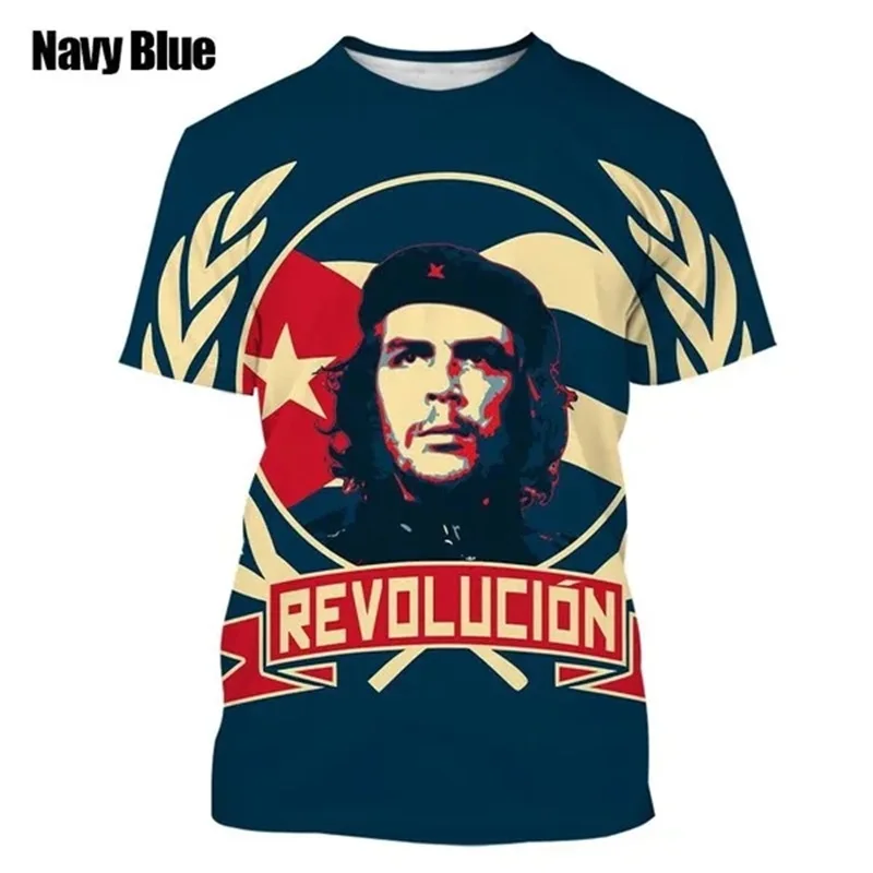 Футболка Che Guevara Мужская/Женская с 3D-принтом, модная повседневная тенниска оверсайз с коротким рукавом, лето
Футболка Che Guevara Мужская/Женская с 3D-принтом, модная повседневная тенниска оверсайз с коротким рукавом, лето