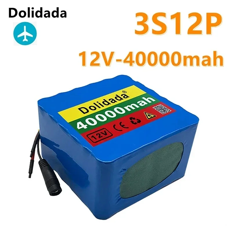 Dolidada 12V 40Ah 3S12P 11,1 V 12,6 V Lithium-Batterie Pack Für Inverter Xenon Lampe Solar Straße Licht Sightseeing Auto Etc 
Dolidada 12V 40Ah 3S12P 11,1 V 12,6 V Lithium-Batterie Pack Für Inverter Xenon Lampe Solar Straße Licht Sightseeing Auto Etc