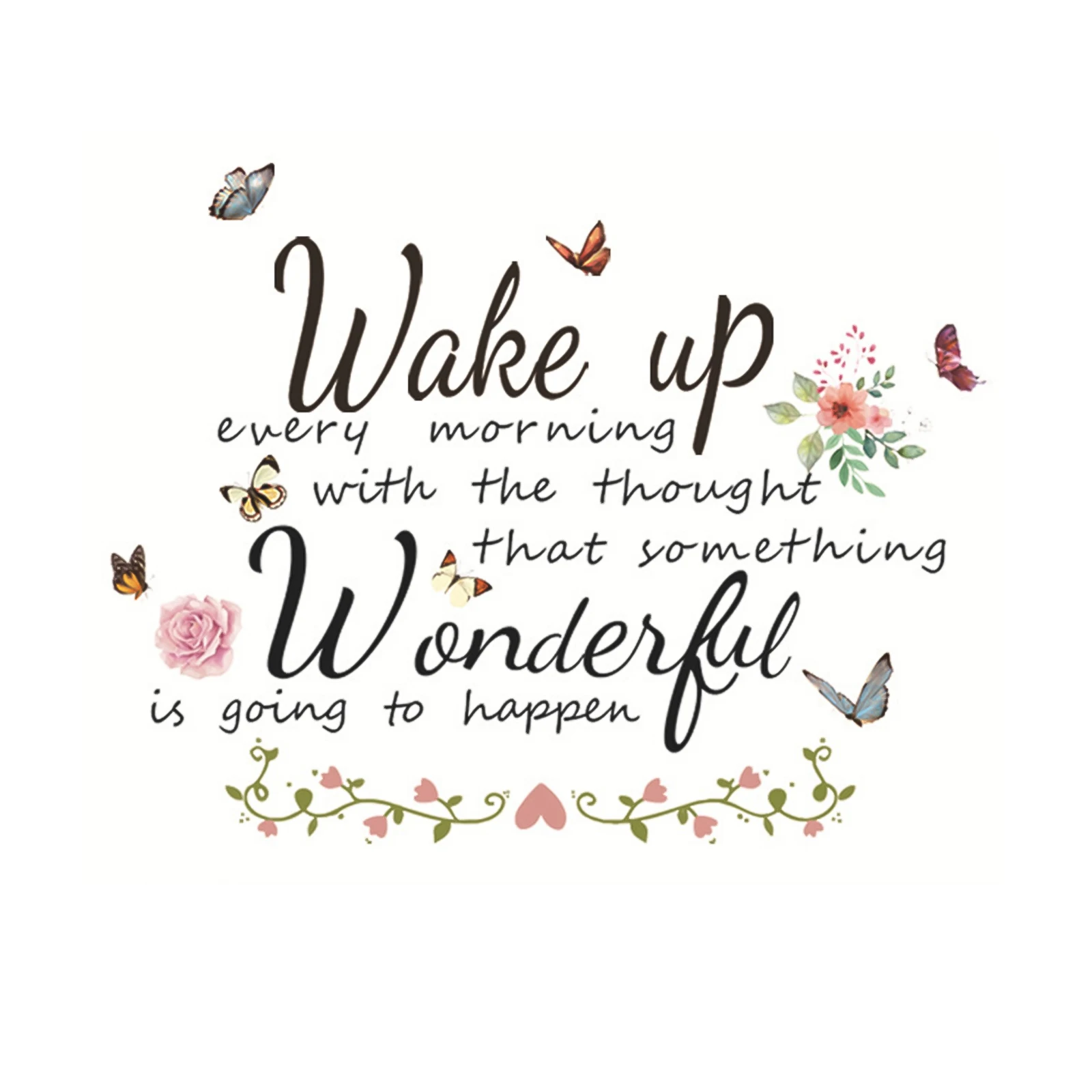 Flower and Butterfly Wall Sticker for Home Decoration Easy Peel and Stick on Smooth Surfaces Safe and Waterproof
Flower and Butterfly Wall Sticker for Home Decoration Easy Peel and Stick on Smooth Surfaces Safe and Waterproof