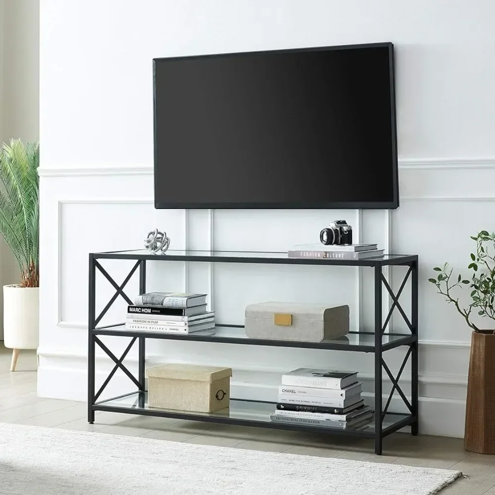 Rectangular TV Stand for TV's Up To 50" in Blackened Bronze Tv Stand Living Room Furniture Cabinet
Rectangular TV Stand for TV's Up To 50" in Blackened Bronze Tv Stand Living Room Furniture Cabinet