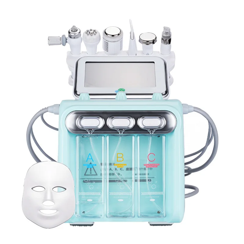 

Hydra Dermabrasion Radio Frequency Facial Scrub Oxygen Cleansing Lifting Microdermabrasion Beauty Machine SPA Salon