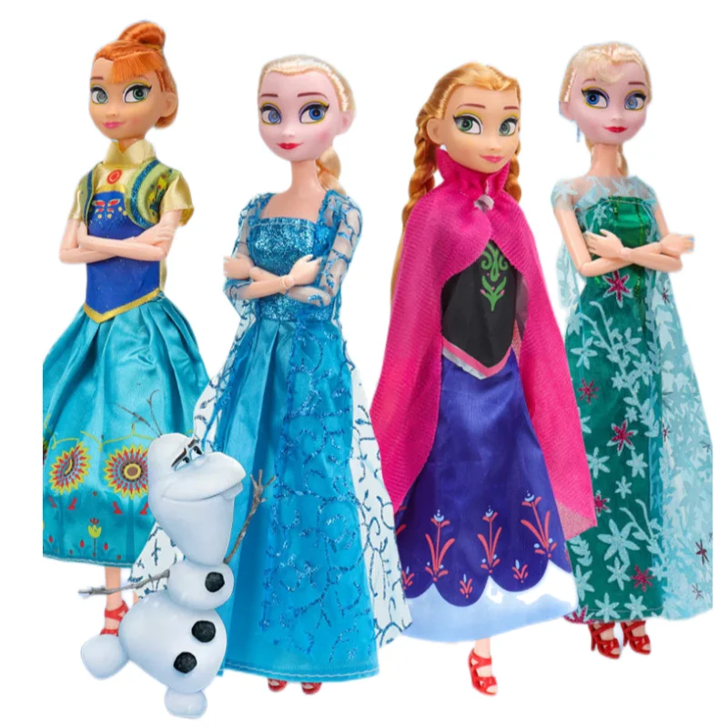 Frozen Princess Elsa Anna Anime Peripherals Kawaii Cute Cartoon Doll Set Barbie Creative Children's Toys Festival Gift Wholesale
Frozen Princess Elsa Anna Anime Peripherals Kawaii Cute Cartoon Doll Set Barbie Creative Children's Toys Festival Gift Wholesale