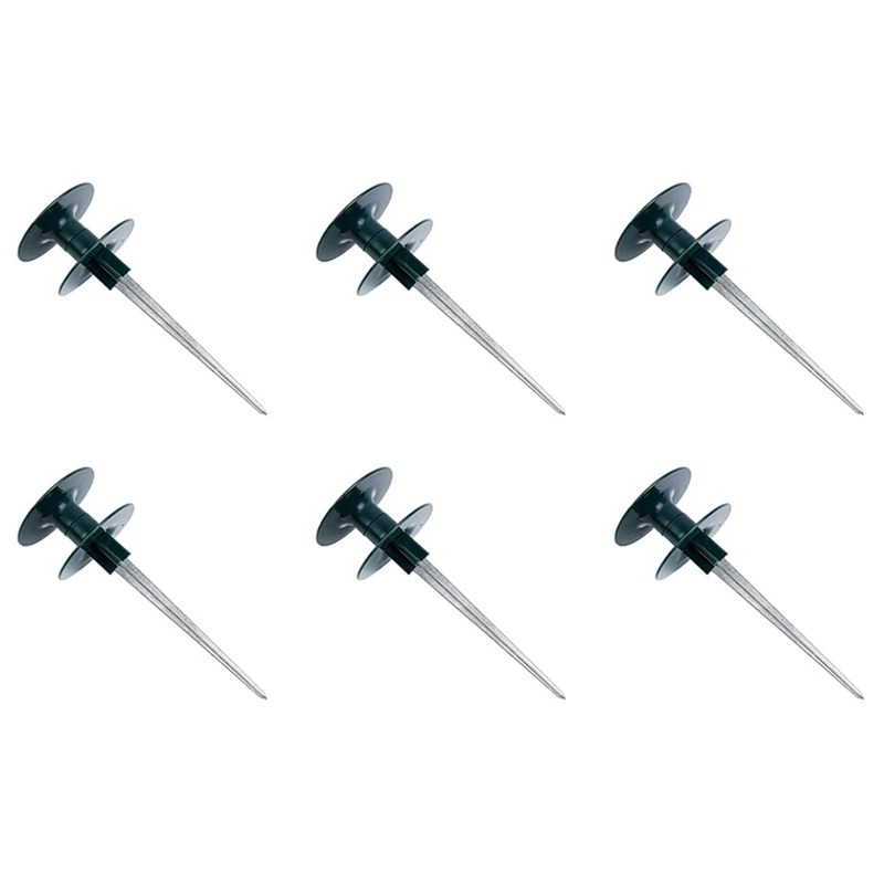 6 Piece Garden Hose Guide Nail Green Water Hose Clamped Around The Tube Wheel Plastic+Zinc For Plant Protection
6 Piece Garden Hose Guide Nail Green Water Hose Clamped Around The Tube Wheel Plastic+Zinc For Plant Protection