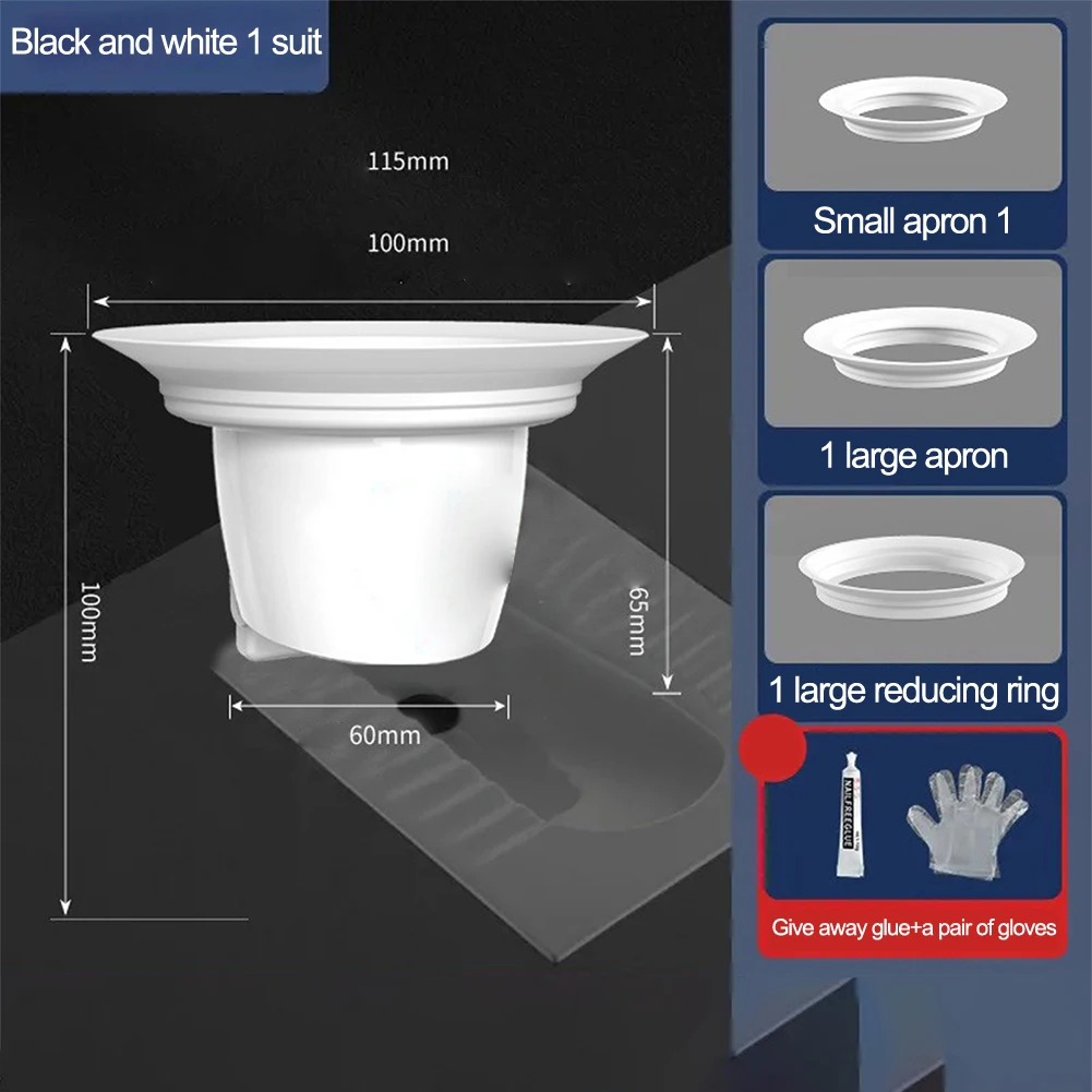 Squatting Toilet Odor Plug Squatting Pan Anti-smell Plug Plastic Anti-blocking Cover Squatting Smell Squat Pans Accessory
Squatting Toilet Odor Plug Squatting Pan Anti-smell Plug Plastic Anti-blocking Cover Squatting Smell Squat Pans Accessory