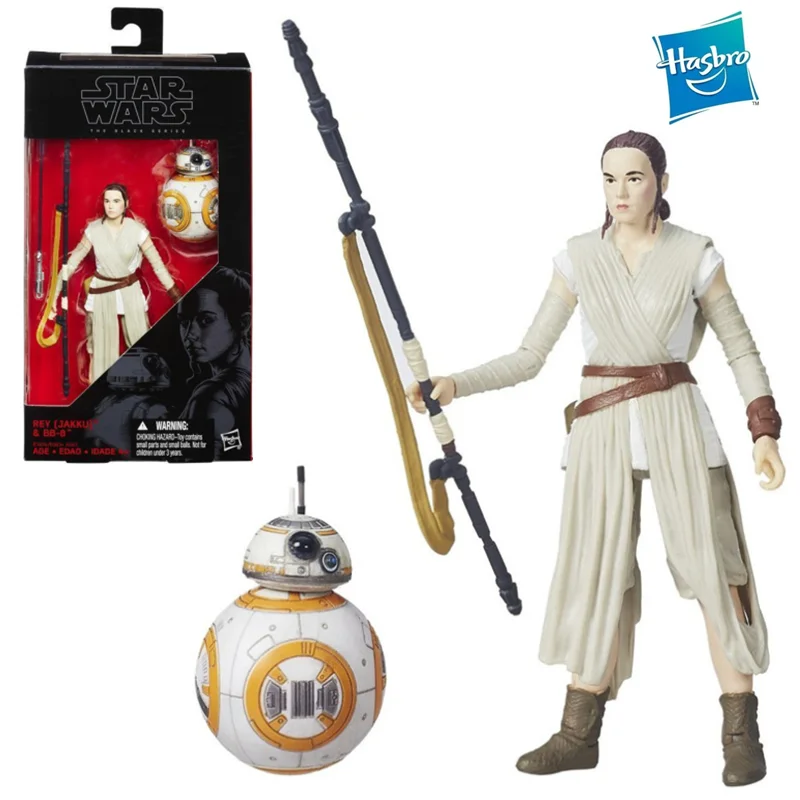 In Stock Hasbro Star Wars The Black Series Rey(Jakku)BB-8 Action Figure 6 Inch Scale Collectible Model Toy
In Stock Hasbro Star Wars The Black Series Rey(Jakku)BB-8 Action Figure 6 Inch Scale Collectible Model Toy
