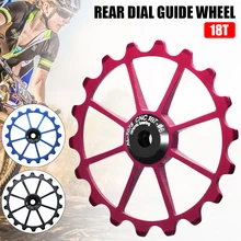 SALE 18T Bike Rear Derailleur Jockey Wheel Aluminum Alloy Ceramic Bearing Guide Wheel Pulley Roller Fit 4/5/6 mm Axis Bike Parts
SALE 18T Bike Rear Derailleur Jockey Wheel Aluminum Alloy Ceramic Bearing Guide Wheel Pulley Roller Fit 4/5/6 mm Axis Bike Parts