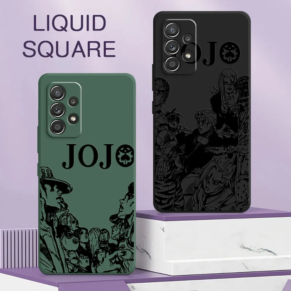 A56 Case For Samsung Galaxy A55 A54 A53 A36 A35 A34 A52 A72 A32 A26 A56 5G JoJo Anime JoJos Bizarre Adventure Square Phone Cover A56 Case For Samsung Galaxy A55 A54 A53 A36 A35 A34 A52 A72 A32 A26 A56 5G JoJo Anime JoJos Bizarre Adventure Square Phone Cover