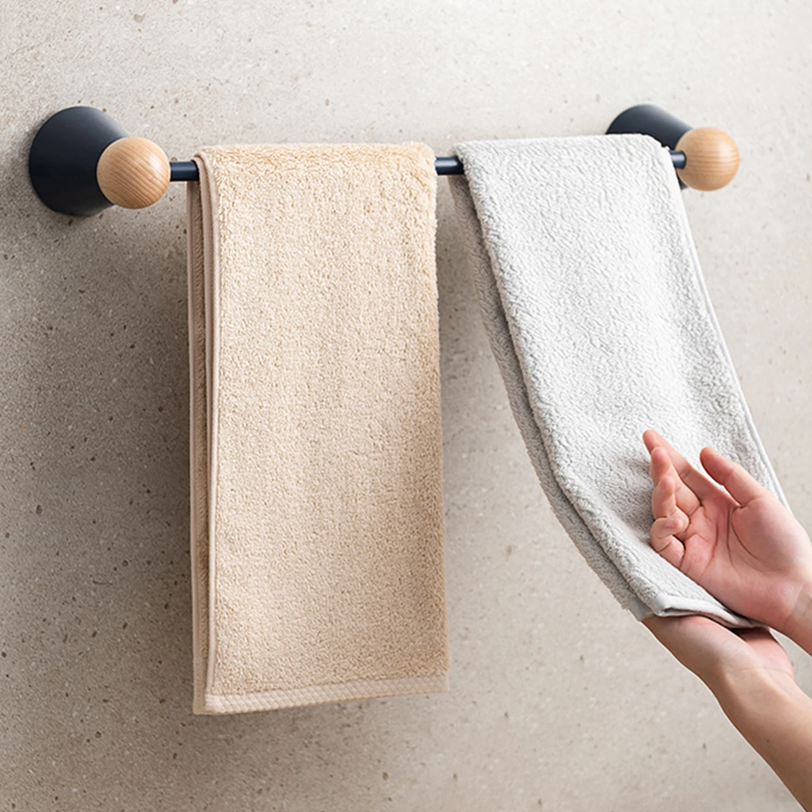 50CM Towel Rack, No Drilling, Self Adhesive, Easy To Install for Cupboard, Drawer, Cabinet, Bathroom Accessories
50CM Towel Rack, No Drilling, Self Adhesive, Easy To Install for Cupboard, Drawer, Cabinet, Bathroom Accessories