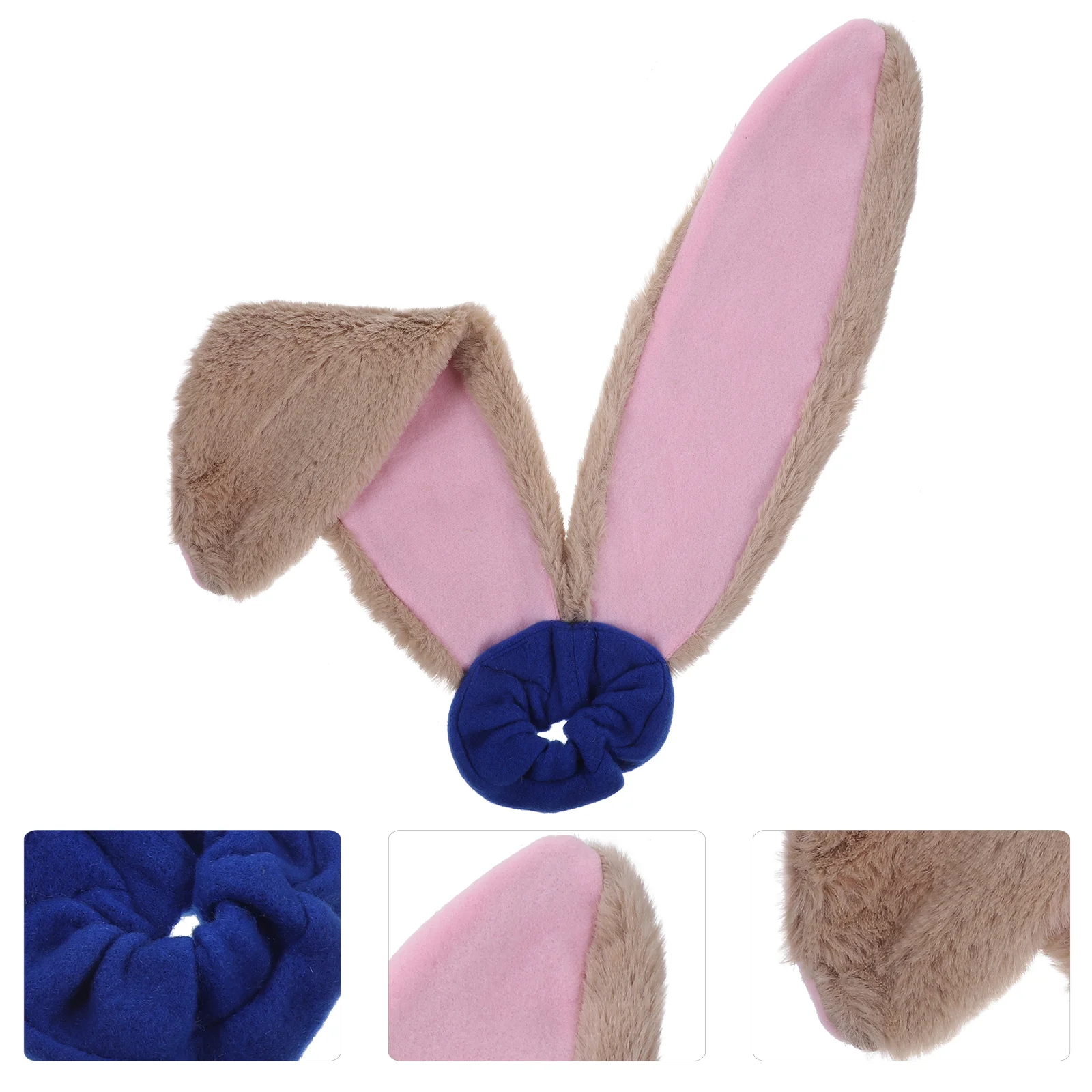 

Rabbit Ears Ear Headbands For Women Hair Scrunchies Elastic Ponytail Holder Bands Bulk Holders Bunny