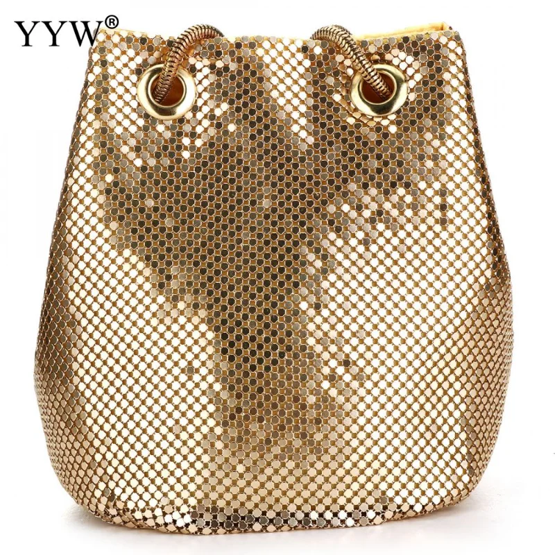 Fashion Women Bucket Shoulder Bag With Sequin Crossbody Bag Evening Party Sliver Gold Purse Girl Handbags Female Clutches Bolsos
Fashion Women Bucket Shoulder Bag With Sequin Crossbody Bag Evening Party Sliver Gold Purse Girl Handbags Female Clutches Bolsos