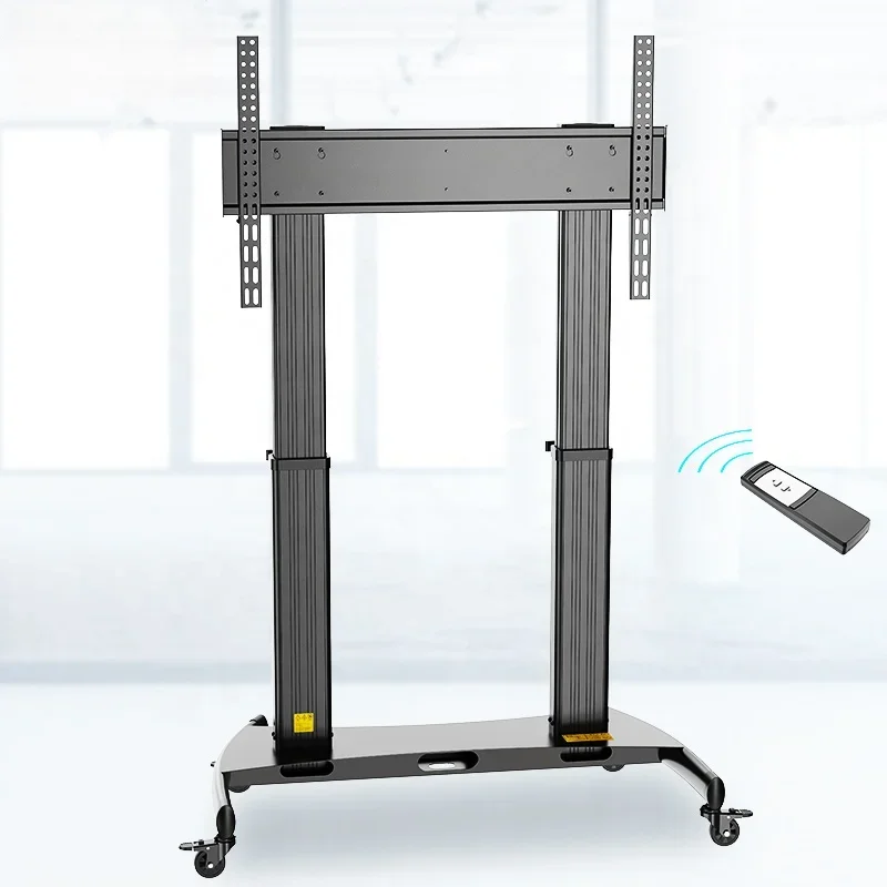 KALOC KLC-DT100 65"-110" Inches Height Adjustable Electric Motorized LCD Floor Stand Mount Mobile TV Trolley
KALOC KLC-DT100 65"-110" Inches Height Adjustable Electric Motorized LCD Floor Stand Mount Mobile TV Trolley