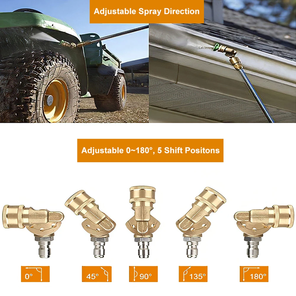 50cm 20 Inch Pressure Washer Metal Wand Tips Spray Spear Quick Jet Rotating Turbo Nozzle Kit High Presure Washer
50cm 20 Inch Pressure Washer Metal Wand Tips Spray Spear Quick Jet Rotating Turbo Nozzle Kit High Presure Washer