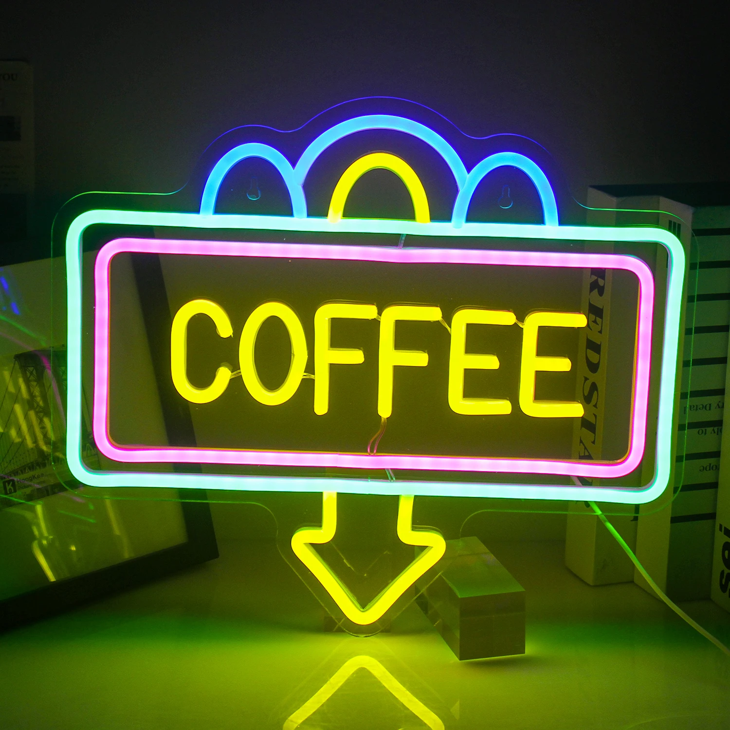 

Coffee Neon Sign LED Word Neon Lights for Cafe Bar Resturant USB Neon Light Signs Wall Decor Beer Pub Bedroom Birthday Party