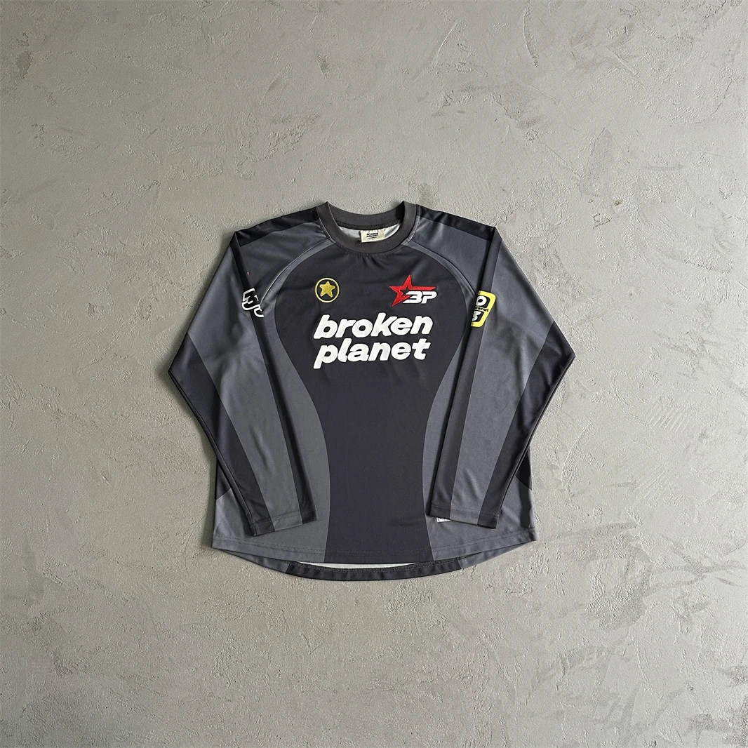 Broken Planet football jersey long sleeve No. 12 jersey quick-drying sweat-absorbent men and women couple tops EU size high qual
Broken Planet football jersey long sleeve No. 12 jersey quick-drying sweat-absorbent men and women couple tops EU size high qual