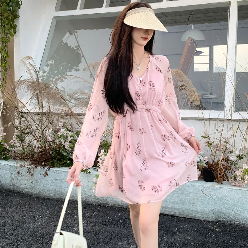 2023 Dress Spring And Summer New Style Sweet Honey Broken Flower Women Show Thin Fairy Air Fluttering Chiffon Free Shipping
2023 Dress Spring And Summer New Style Sweet Honey Broken Flower Women Show Thin Fairy Air Fluttering Chiffon Free Shipping