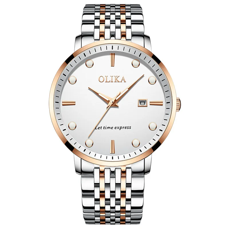 Business Men's Watch 2023 New Olika Waterproof Watch Men's Fully Automatic Calendar with Luminous Quartz Watch Casual
Business Men's Watch 2023 New Olika Waterproof Watch Men's Fully Automatic Calendar with Luminous Quartz Watch Casual