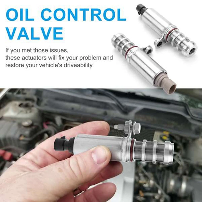 12655420 12655421 Intake & Exhaust VVT Control Valve Kit For GM Chevy Buick Camshaft Position Solenoid Valve Actuator
12655420 12655421 Intake & Exhaust VVT Control Valve Kit For GM Chevy Buick Camshaft Position Solenoid Valve Actuator