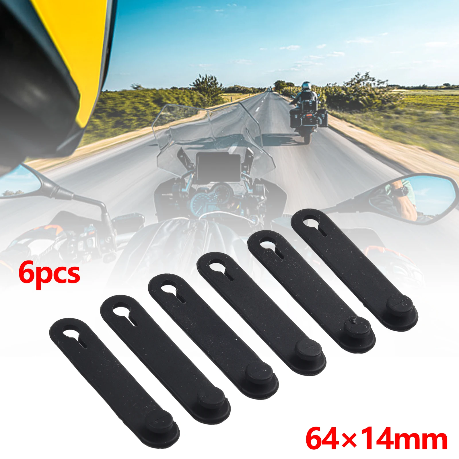 6pc For Motorcycle Frame Rubber Securing Tie’s Wiring Harness Cables 64mm High Quality For Harness Cables Rubber Securing
6pc For Motorcycle Frame Rubber Securing Tie’s Wiring Harness Cables 64mm High Quality For Harness Cables Rubber Securing