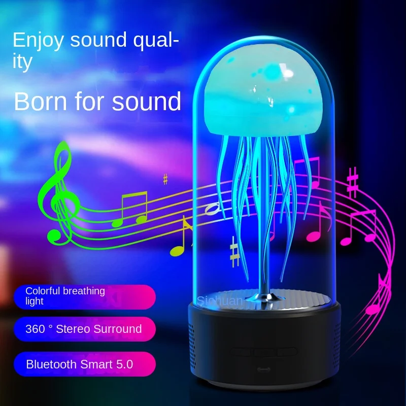RNABAU Creative Jellyfish Bluetooth Speaker Portable Mini Decorations Gift Atmosphere Intelligent Octopus Sound System
RNABAU Creative Jellyfish Bluetooth Speaker Portable Mini Decorations Gift Atmosphere Intelligent Octopus Sound System