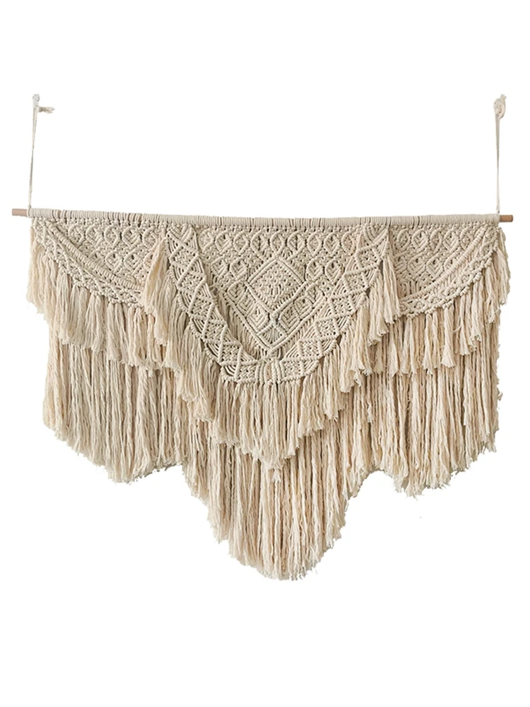 Customized fabric wall decoration Organic Material Plant Fiber Textile hanging Bohemian tassel tapestry handmade woven ins
Customized fabric wall decoration Organic Material Plant Fiber Textile hanging Bohemian tassel tapestry handmade woven ins