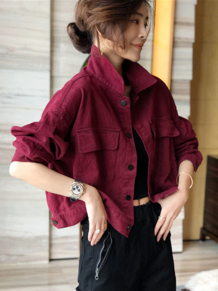 Denim Jackets Fashion Coats Spring Autumn 2023 New Women's Clothing Short Cardigan Loose Denim Coat Long Sleeve Tops Outifits
Denim Jackets Fashion Coats Spring Autumn 2023 New Women's Clothing Short Cardigan Loose Denim Coat Long Sleeve Tops Outifits