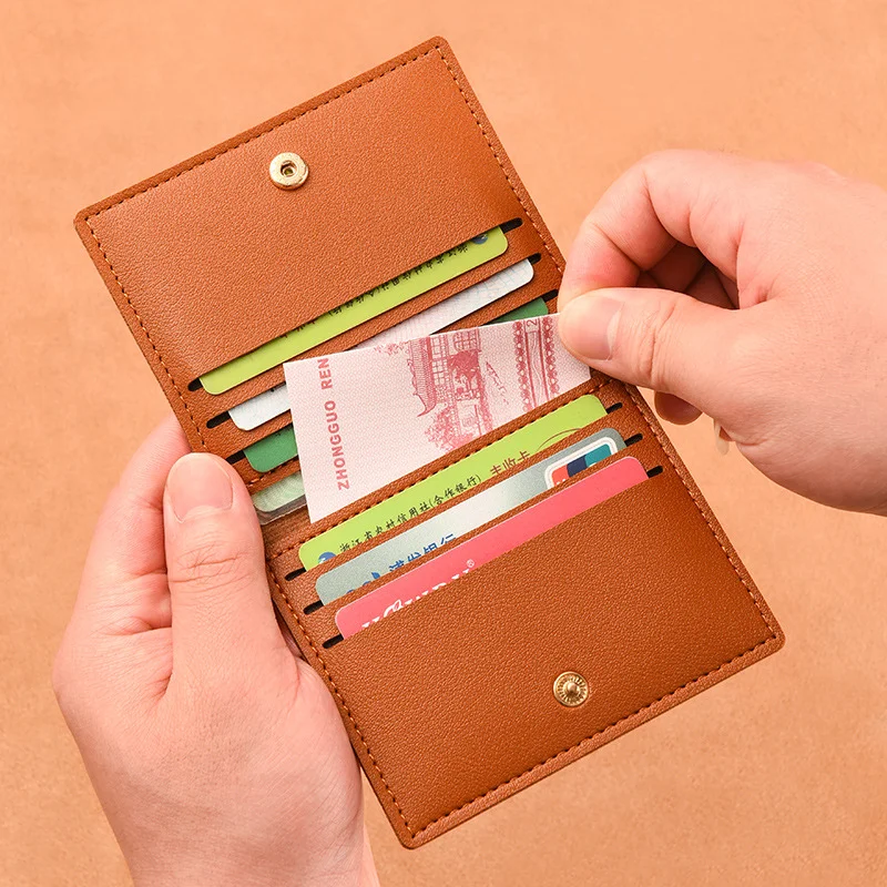 6 Color Small Bank Card Multi Card Slot Card Holder Wallet Women Men Credit Card Bag Male Card Holder PU Leather Wallet
6 Color Small Bank Card Multi Card Slot Card Holder Wallet Women Men Credit Card Bag Male Card Holder PU Leather Wallet