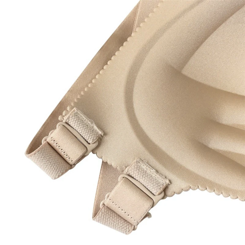 Soutien-Gorge Respirant Sans Couture pour Femme, Lingerie Solide Invisible 4