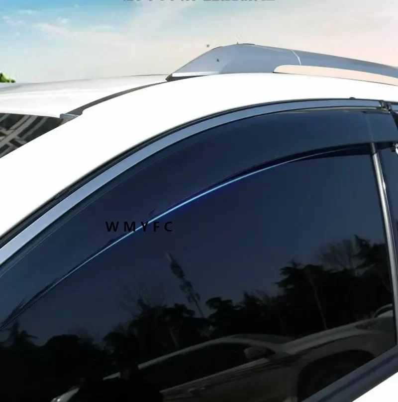 

Car Windows Visor for Nissan X-Trail Rogue T33 4th Gen 2022 2023 2024 Awnings Wind Sun Rain Eyebrow Deflector Sticker Accessorie