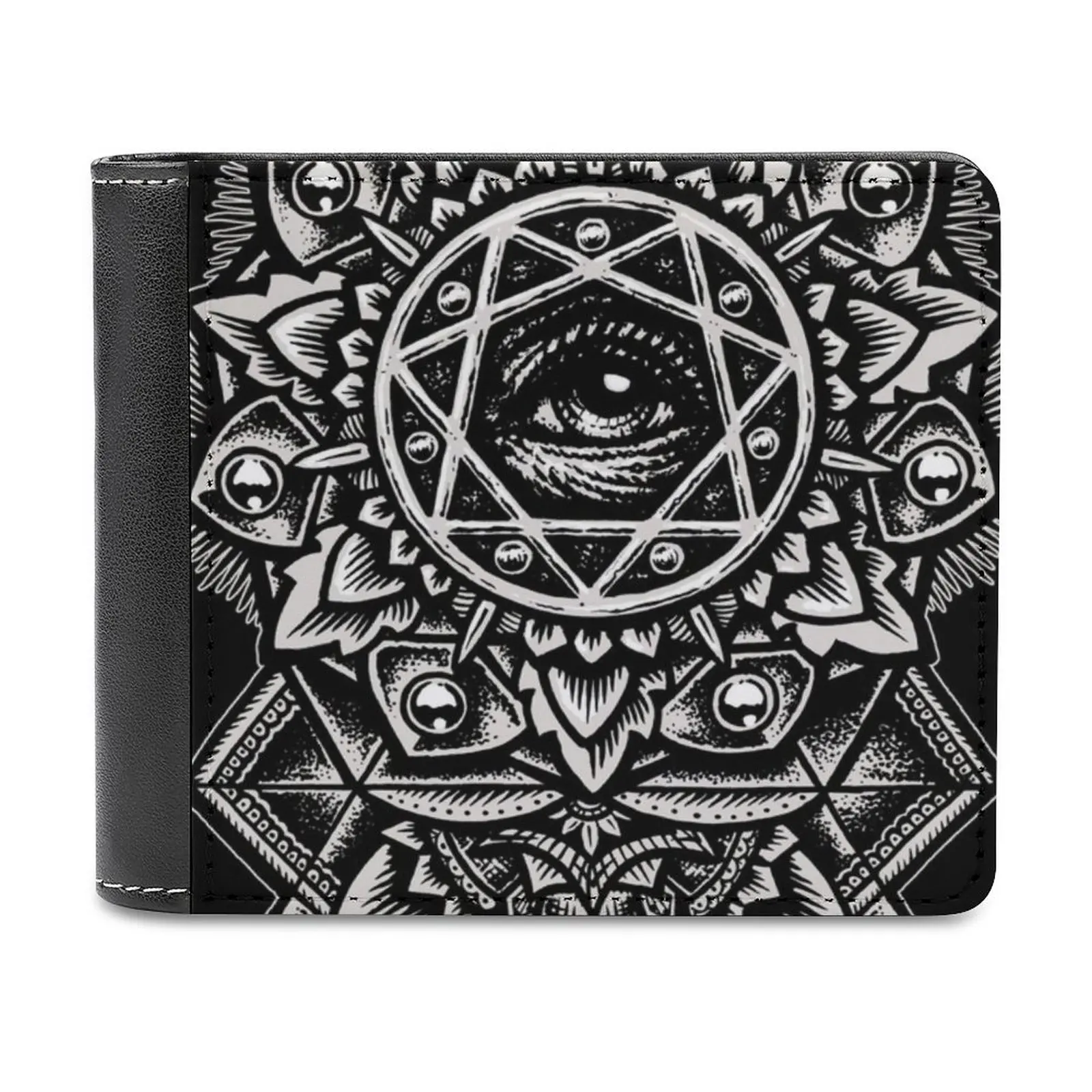 Деловые мужские кошельки Eye Of God с цветами и мандалой, маленькие кошельки для денег, новый дизайн, цена за доллар, топовый кошелек с священным геометрическим оккультистом
Деловые мужские кошельки Eye Of God с цветами и мандалой, маленькие кошельки для денег, новый дизайн, цена за доллар, топовый кошелек с священным геометрическим оккультистом