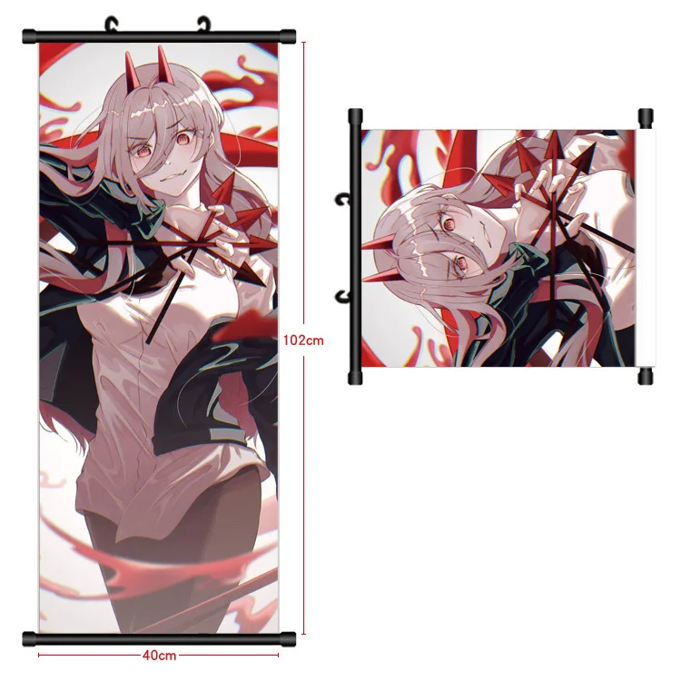 102CM Print Chainsaw Man Himeno Poster Wall Artwork Pictures Hayakawa Aki Painting Power Canvas Anime Hanging Scroll Decoration
102CM Print Chainsaw Man Himeno Poster Wall Artwork Pictures Hayakawa Aki Painting Power Canvas Anime Hanging Scroll Decoration