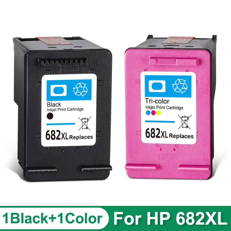 

Hicor Remanufactured Ink Cartridge For HP 682 682xl Replacement for Deskjet 4175 4178 6078 6478