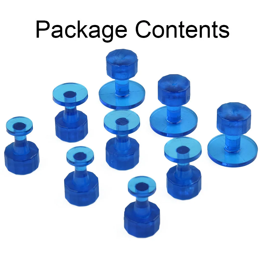 9pcs Car Dent Repair Tool Paintless Dent Puller Kit Car Body Paint Suction Cup Adhesive Blue Tape Car Dent Removal Tool
9pcs Car Dent Repair Tool Paintless Dent Puller Kit Car Body Paint Suction Cup Adhesive Blue Tape Car Dent Removal Tool