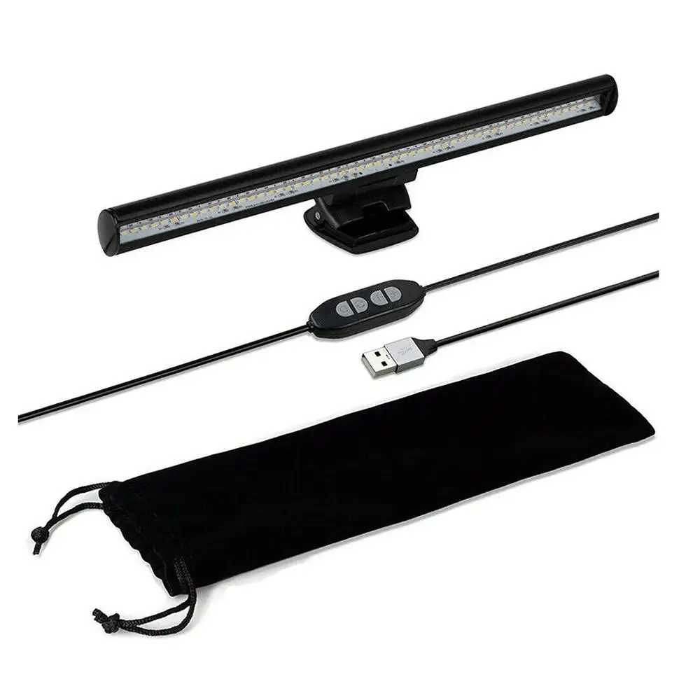 LED Screen Monitor Light Bar Dimmable Adjustable Brightness USB LED Desk Lamp Eye Protective Reading Light for Home Office
LED Screen Monitor Light Bar Dimmable Adjustable Brightness USB LED Desk Lamp Eye Protective Reading Light for Home Office
