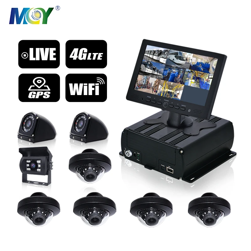 

Full HD 1080P MDVR 4-канальный 8-канальный комплект камеры заднего вида для такси, грузовика, автобуса, мобильный видеорегистратор, записывающее устройство высокого разрешения