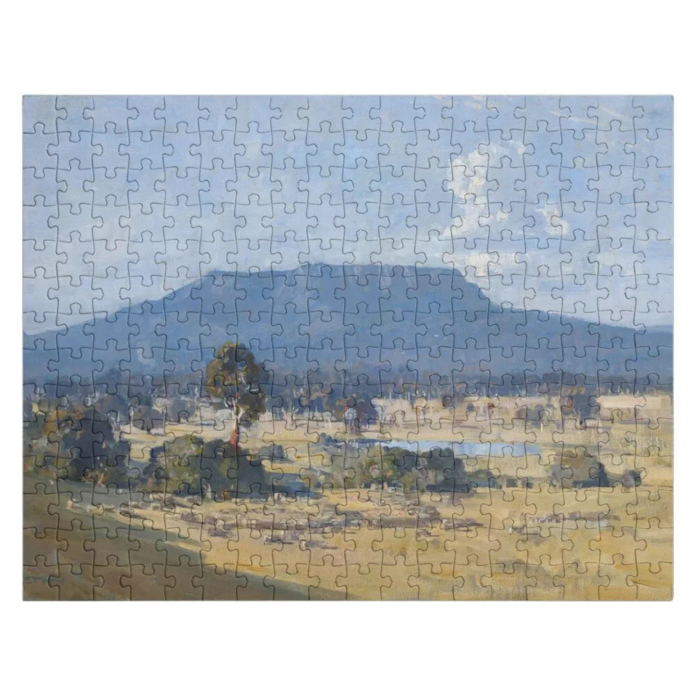 

Land of the Golden Fleece - Arthur Streeton Jigsaw Puzzle Adult Wooden Puzze Puzzle Works Of Art Personalized Wooden Name Puzzle