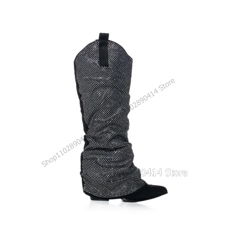 Rhinestone Decor Turned Over Pointed Toe Boots Slip On Women Shoes Chunky Heels Fashion Party Banquet 2023 Zapatos Para Mujere
Rhinestone Decor Turned Over Pointed Toe Boots Slip On Women Shoes Chunky Heels Fashion Party Banquet 2023 Zapatos Para Mujere
