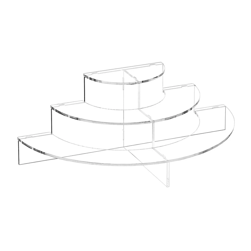 1 Piece Clear Acrylic Legs Half Moon Server Cupcake Dessert Stand Acrylic Risers Display Stand For Display Or Collections
1 Piece Clear Acrylic Legs Half Moon Server Cupcake Dessert Stand Acrylic Risers Display Stand For Display Or Collections