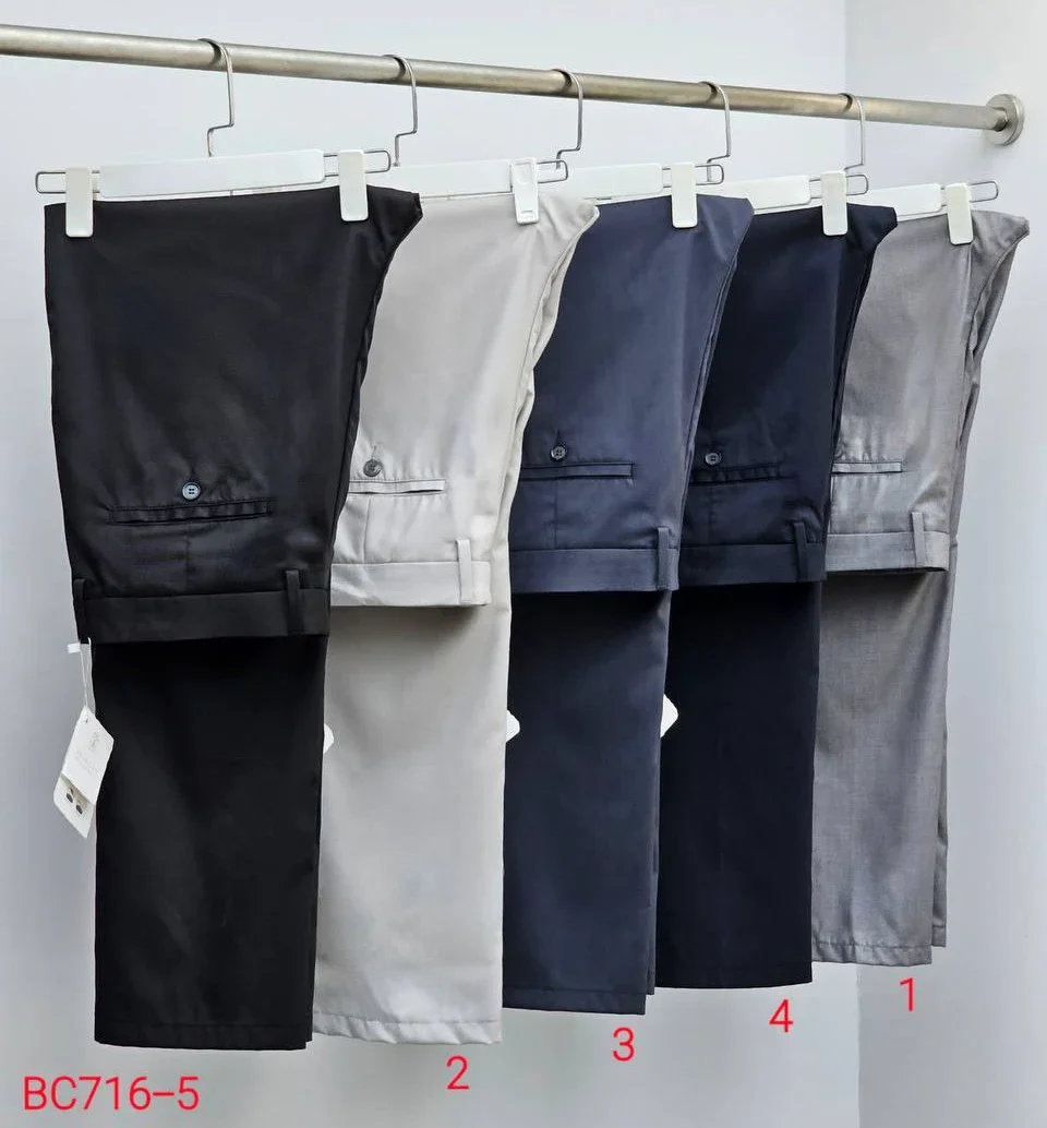 

BILLIONAIRE OECHSLI Pants BC thin men 2024 Spring Summer New comfort ventilate fashion Straight Trousers big size 31-40