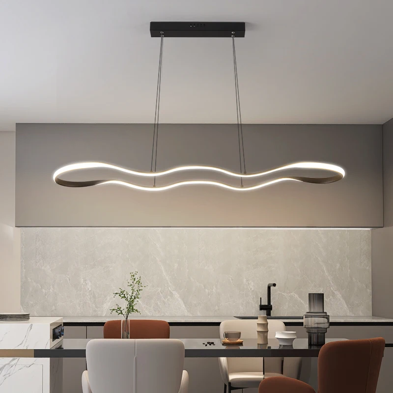 Nordic Home Decor Dining Room LED Pendant Light Lights Interior Lighting Ceiling Light Lamps for Living Room black chande
Nordic Home Decor Dining Room LED Pendant Light Lights Interior Lighting Ceiling Light Lamps for Living Room black chande