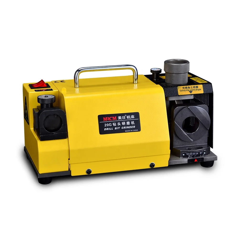 MRCM MR-20G Small Drilling Machine 3-20mm Twist Drill Bit Grinder with New Motor Condition
MRCM MR-20G Small Drilling Machine 3-20mm Twist Drill Bit Grinder with New Motor Condition