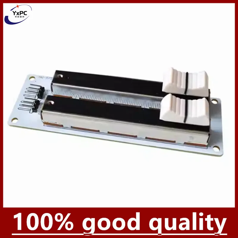 Double Row Slide Potentiometer 10K Linear Sliding Resistance Analog Sensor Module for Arduino Mixer Electronic Building Block
Double Row Slide Potentiometer 10K Linear Sliding Resistance Analog Sensor Module for Arduino Mixer Electronic Building Block