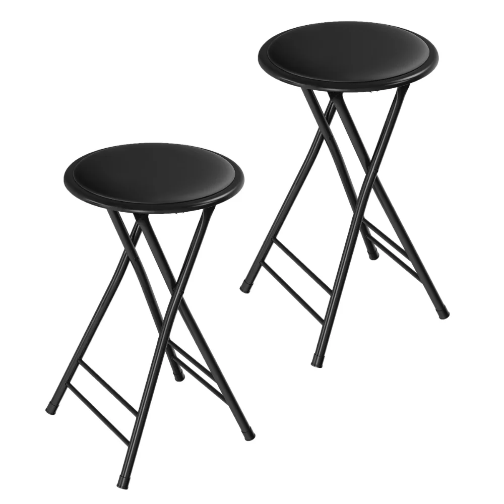 24-Inch Counter Height Bar Stool – Backless Folding Chair with 300lb Capacity, Black, Set of 2,14.00 X 15.00 X 24.00 Inches
24-Inch Counter Height Bar Stool – Backless Folding Chair with 300lb Capacity, Black, Set of 2,14.00 X 15.00 X 24.00 Inches