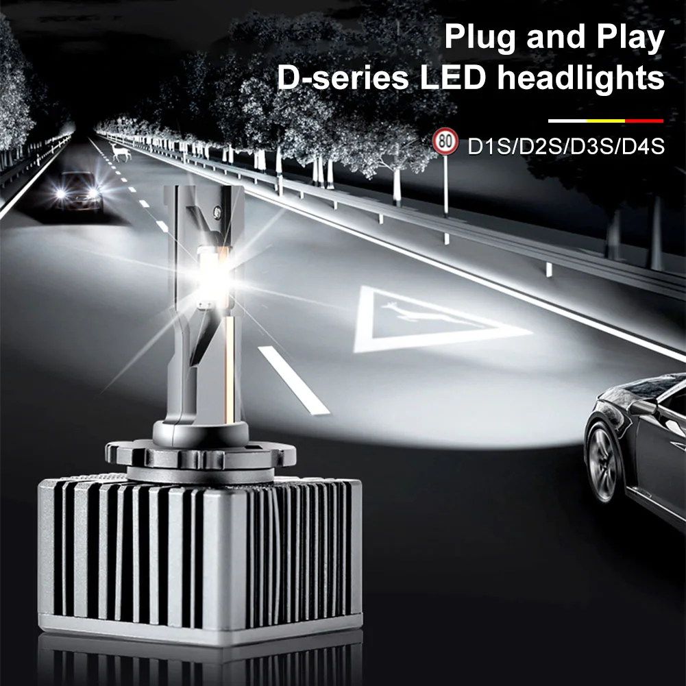 1Pair Car LED Headlights D1S D2S D4S D3S Led Bulbs 12500LM Super Bright Auto White Fog Lamps 12V Plug and Play Car Spot Lights
1Pair Car LED Headlights D1S D2S D4S D3S Led Bulbs 12500LM Super Bright Auto White Fog Lamps 12V Plug and Play Car Spot Lights