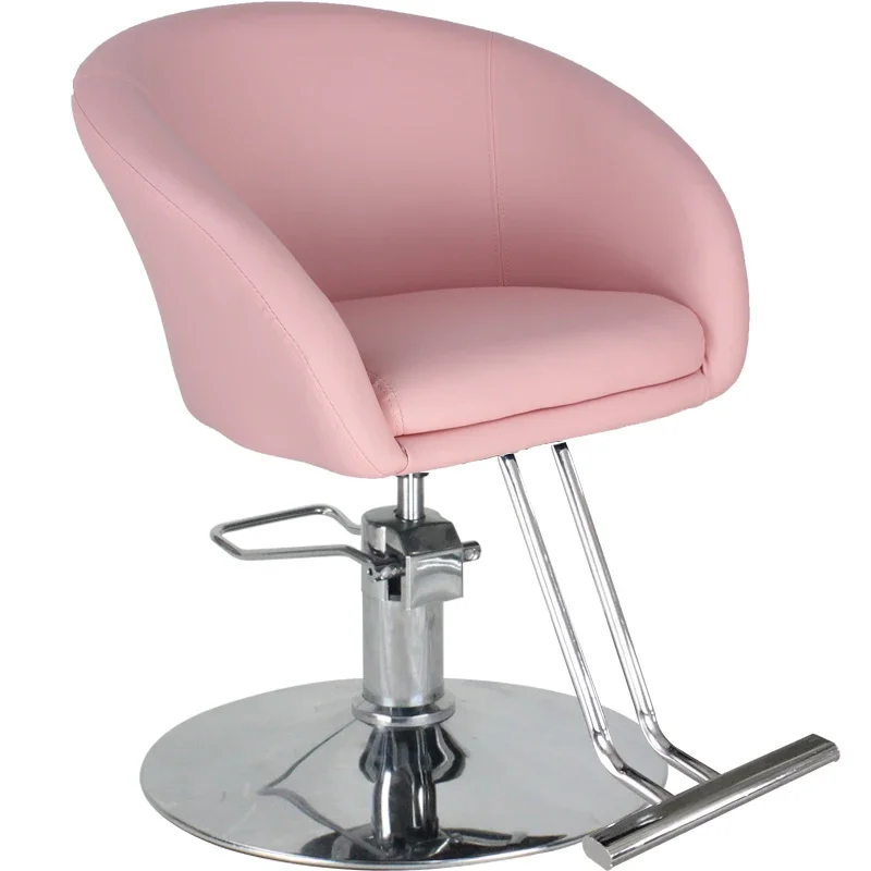 Pink Portable Barbers Armchairs Swivel Lounges Luxury Pedicure Hairdressing Chair Professional Cadeira Salon Furniture MQ50BC 
Pink Portable Barbers Armchairs Swivel Lounges Luxury Pedicure Hairdressing Chair Professional Cadeira Salon Furniture MQ50BC