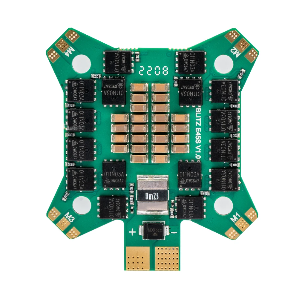 iFlight BLITZ E45S 4-IN-1 45A 2-6S ESC with 30.5*30.5mm/Φ4mm Mounting Holes for FPV
iFlight BLITZ E45S 4-IN-1 45A 2-6S ESC with 30.5*30.5mm/Φ4mm Mounting Holes for FPV