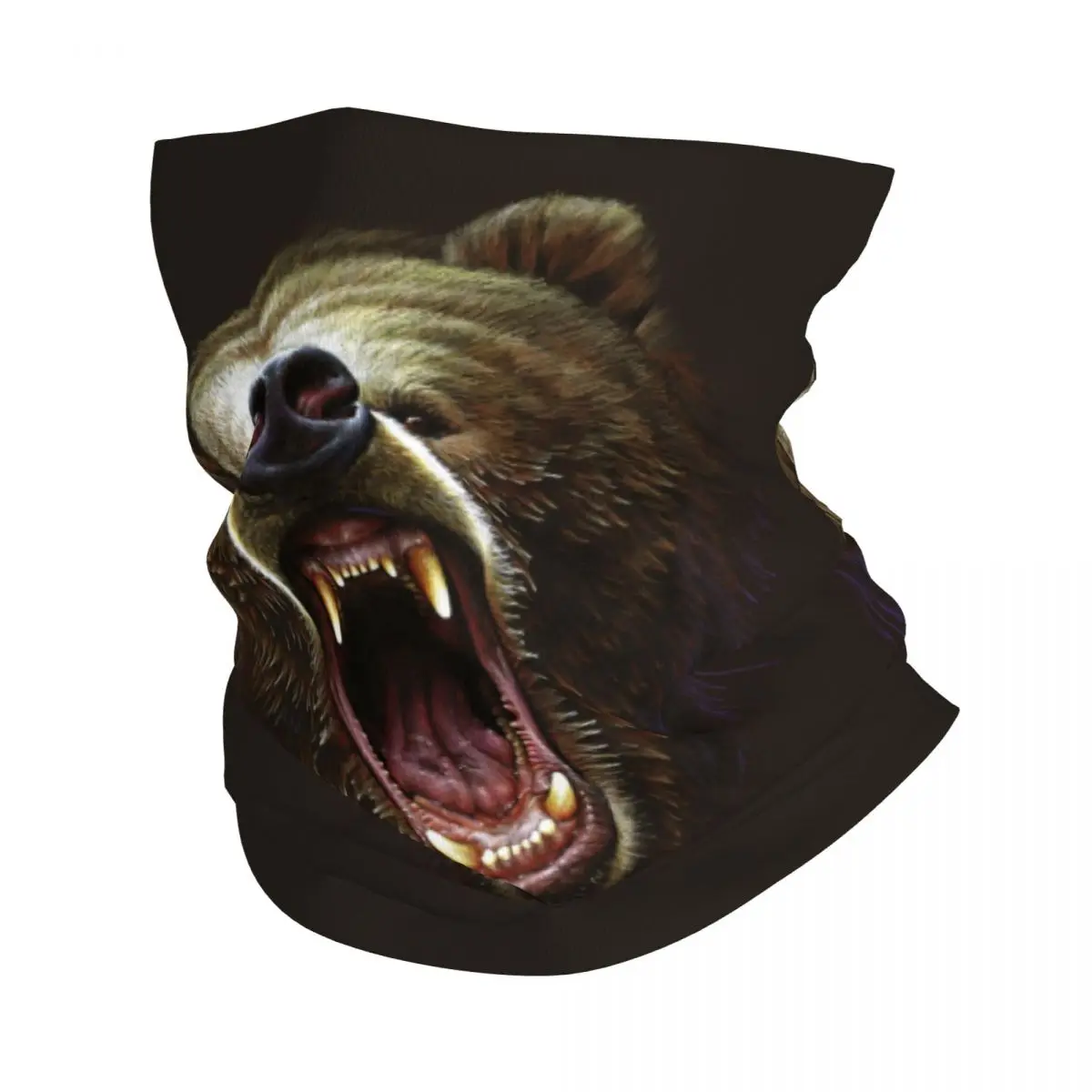 Fierce Grizzly Bear Winter Headband Neck Warmer Men Women Hiking Cycling Tube Scarf Face Bandana Gaiter
Fierce Grizzly Bear Winter Headband Neck Warmer Men Women Hiking Cycling Tube Scarf Face Bandana Gaiter