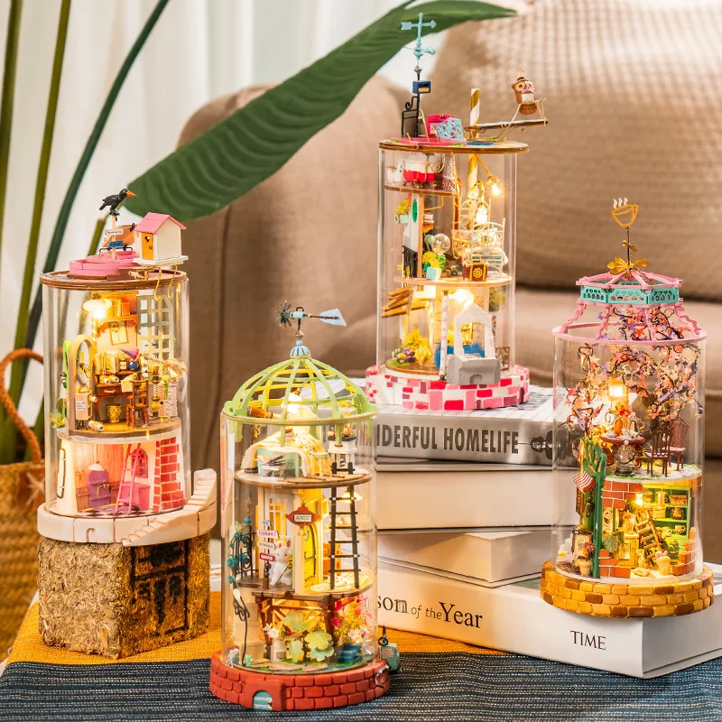 Diy Cabin Handmade Fantasy Flowing Light Mystery 3d Assembly Puzzle Art Room Model Girl Gift
Diy Cabin Handmade Fantasy Flowing Light Mystery 3d Assembly Puzzle Art Room Model Girl Gift