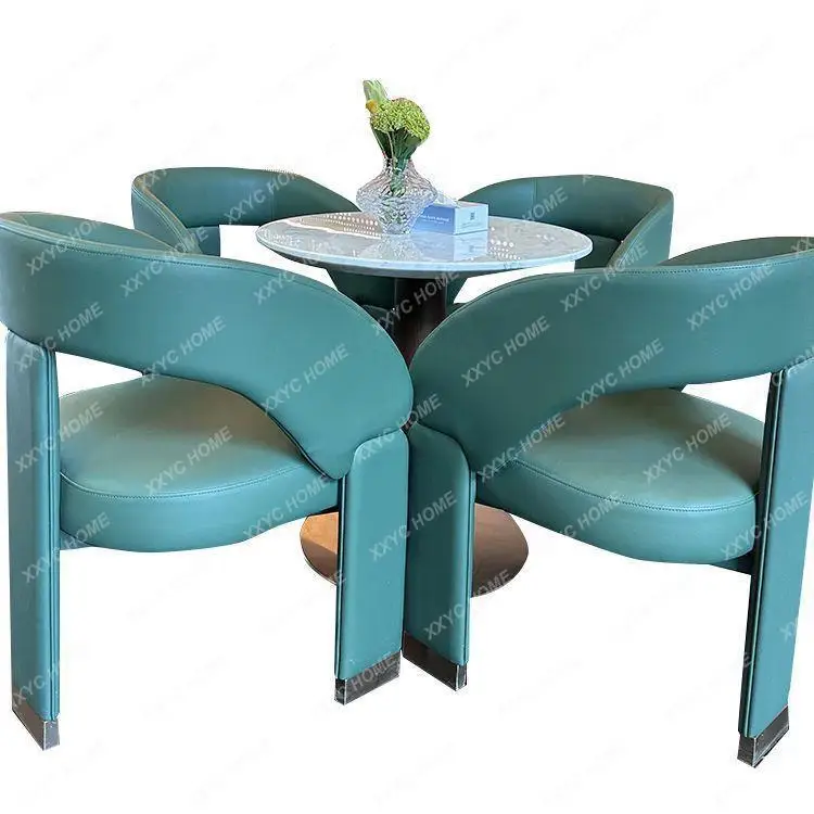 

Table and Chair Furniture Hotel Lobby Engineering Furniture Club Leather Negotiation Sofa