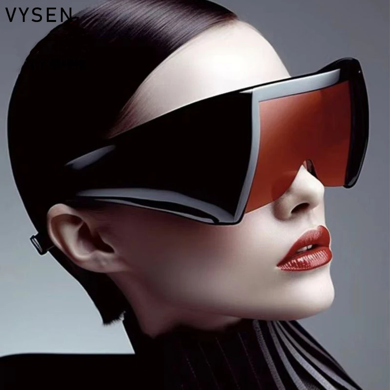 Big Frame Square Sunglasses Women 2024 Luxury Brand Designer Fashion Punk Once-piece Sun Glasses For Femal Shield Shades Eyewear
Big Frame Square Sunglasses Women 2024 Luxury Brand Designer Fashion Punk Once-piece Sun Glasses For Femal Shield Shades Eyewear